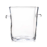 Simon Pearce Woodbury Ice Bucket engraved with Wedding Invitation