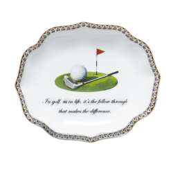 Mottahedeh Golf Club Ring Tray - Thumbnail 2