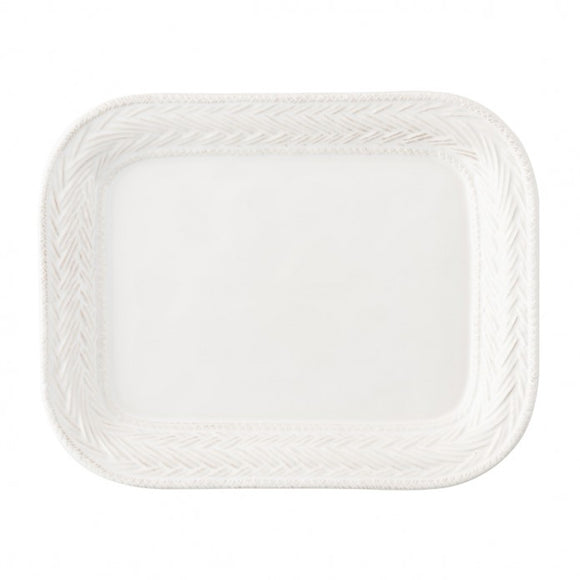 Juliska Le Panier Whitewash Serveware - Platter 11.5