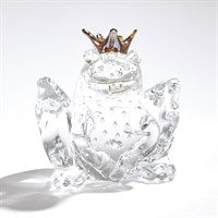 Frog Prince-Clear with Bubbles