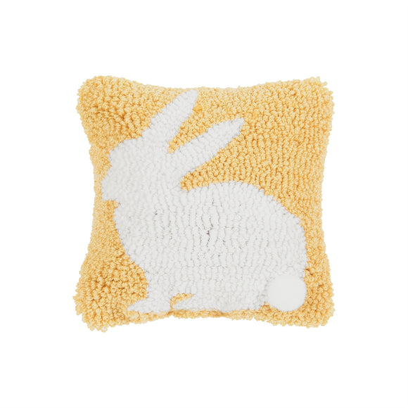Yellow Bunny Pillow