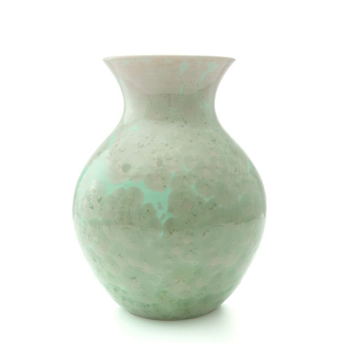 Simon Pearce Jade Curio Crystalline Vase (Medium)