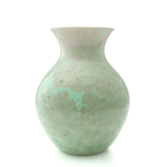 Simon Pearce Jade Curio Crystalline Vase- Large