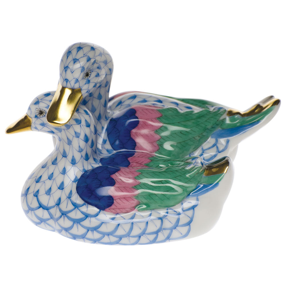 Herend Pair Of Ducks - Thumbnail 5