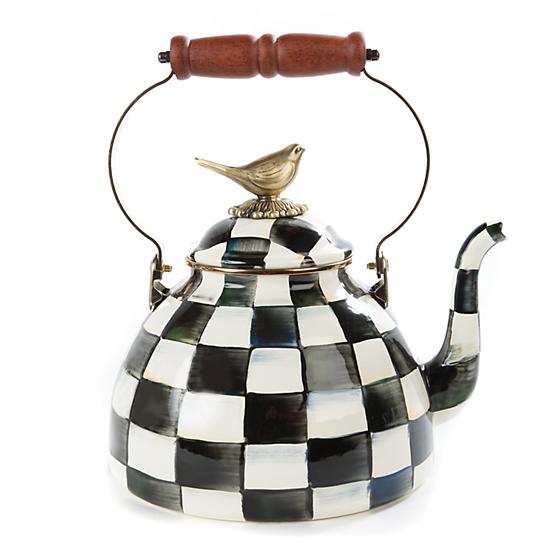 Enamel Tea Kettle - Thumbnail 5