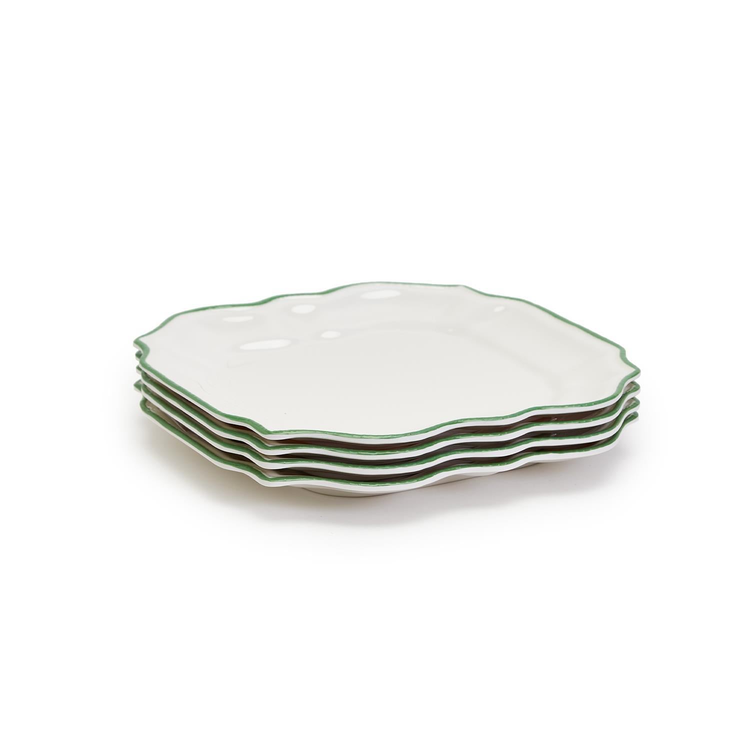 Garden Soiree Salad/Dessert Plates Set of 4