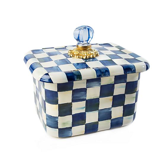 Royal Check Recipe Box