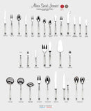 Tonia Light Horn Flatware