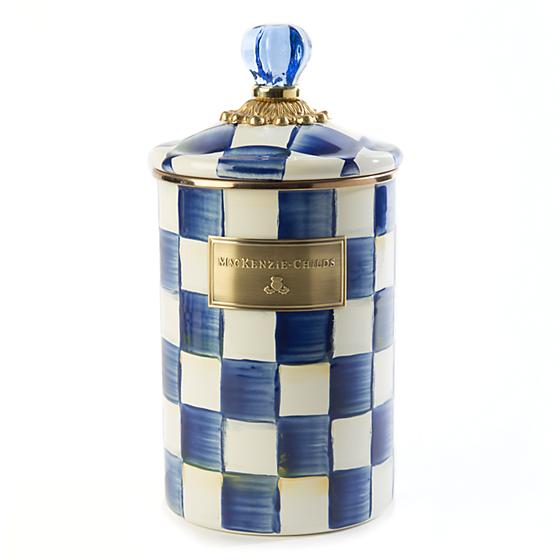 Royal Check Canister Large