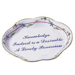 Mottahedeh Knowledge Verse Tray