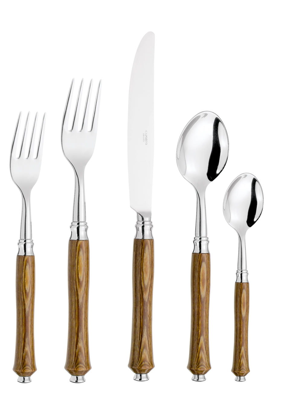 Pluton Wood, 5-Piece Place Setting