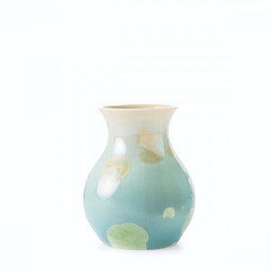 Simon Pearce Curio Crystalline Bud Vase-Jade