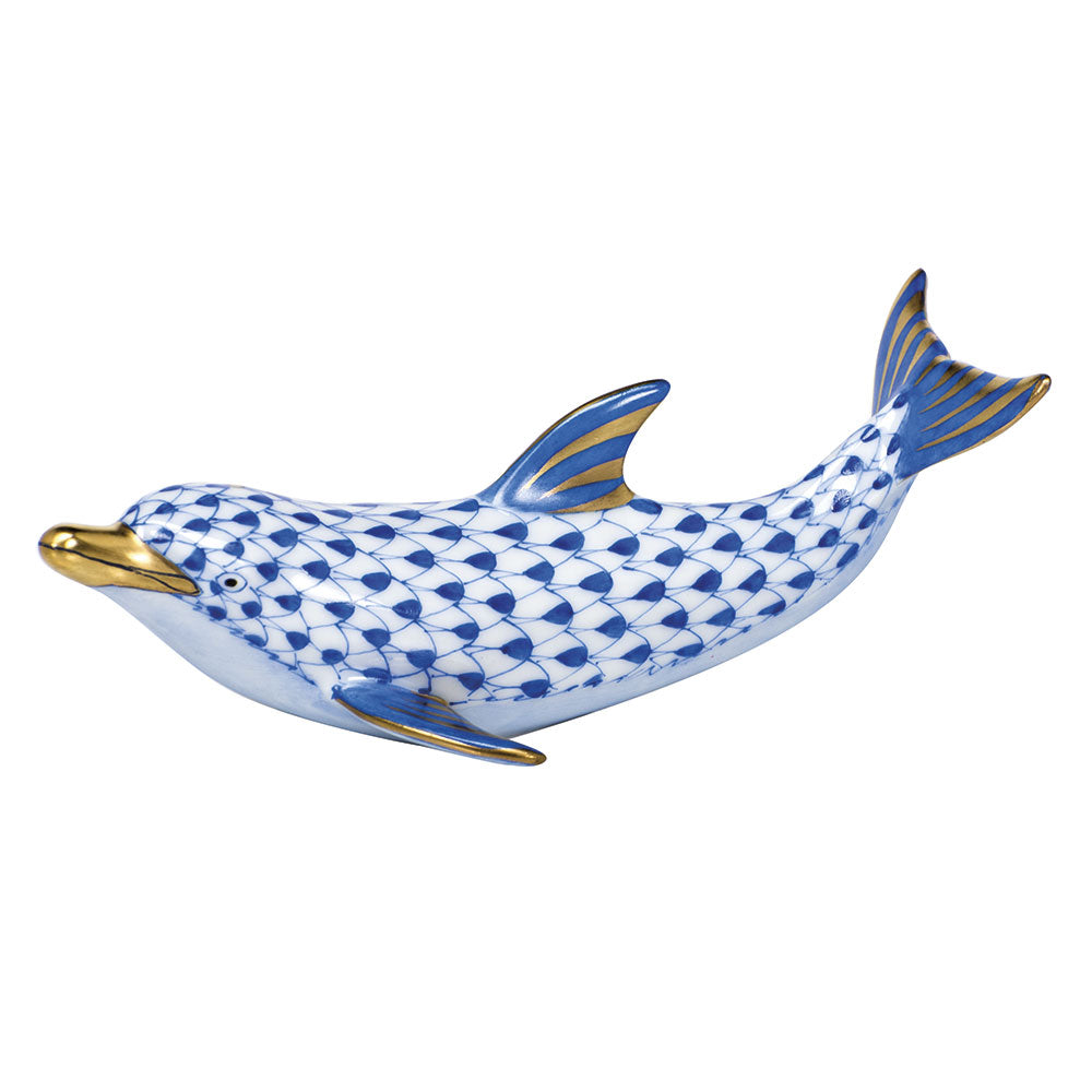 Herend Playful Dolphin - Thumbnail 2