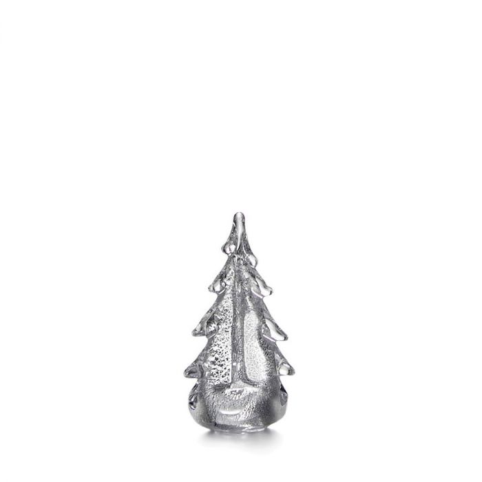 Simon Pearce Silver Leaf Evergreen