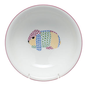 Herend Lop Ear Bunny Bowl - Patchwork