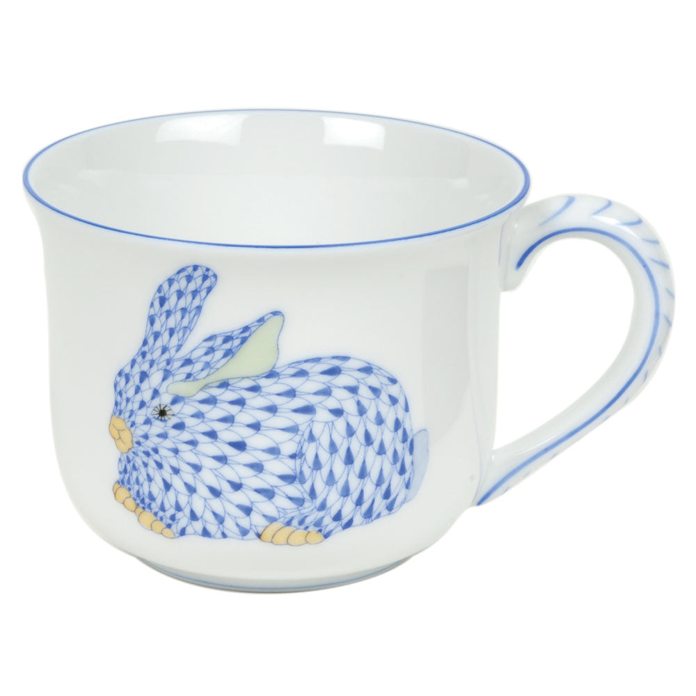 Herend Mug with Bunny - Blue