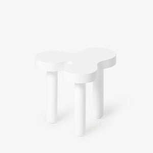 Splat Side Table (short, white)