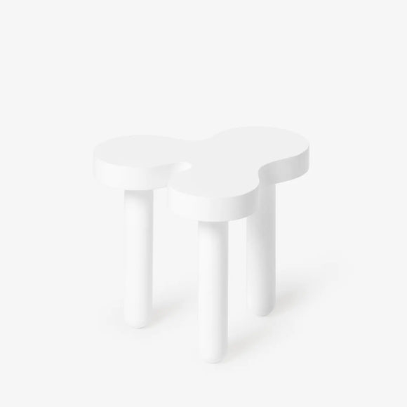 Splat Side Table (short, white)