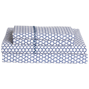 John Robshaw Kesar Indigo Sheet Set Twin