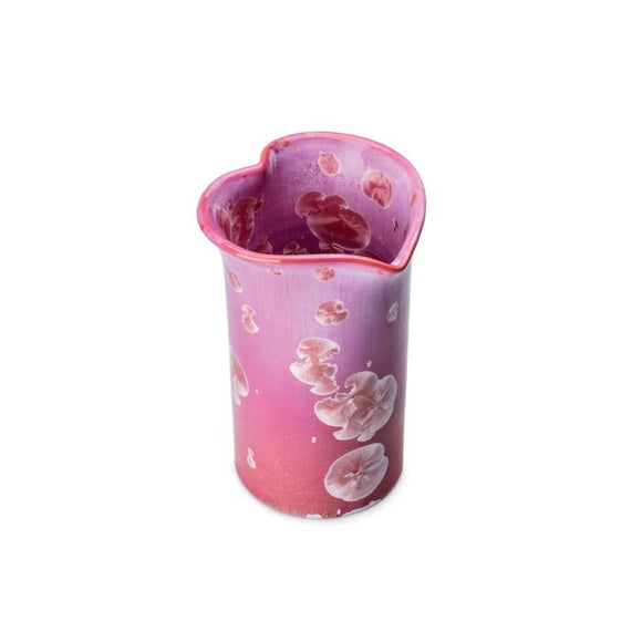 Simon Pearce Crystalline Heart Vase, Medium