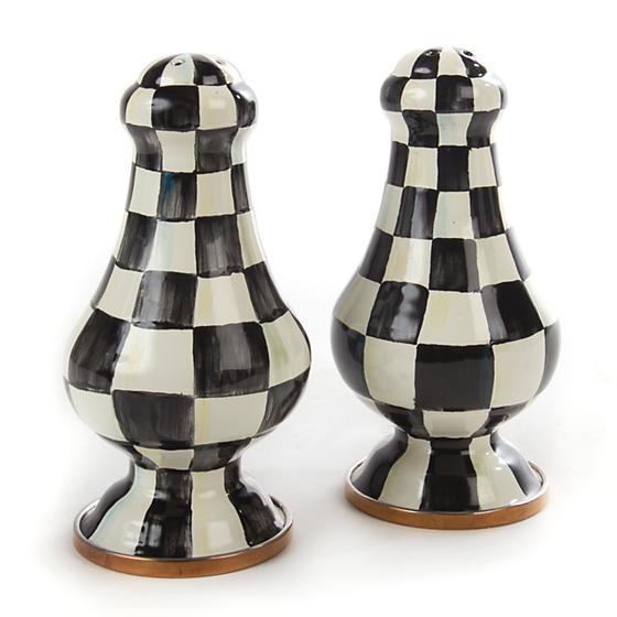 Courtly Check Salt & Pepper Shakers Set - Thumbnail 2