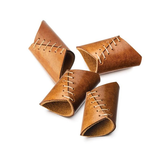 Simon Pearce Leather Napkin Rings in Gift Box - Set of 4