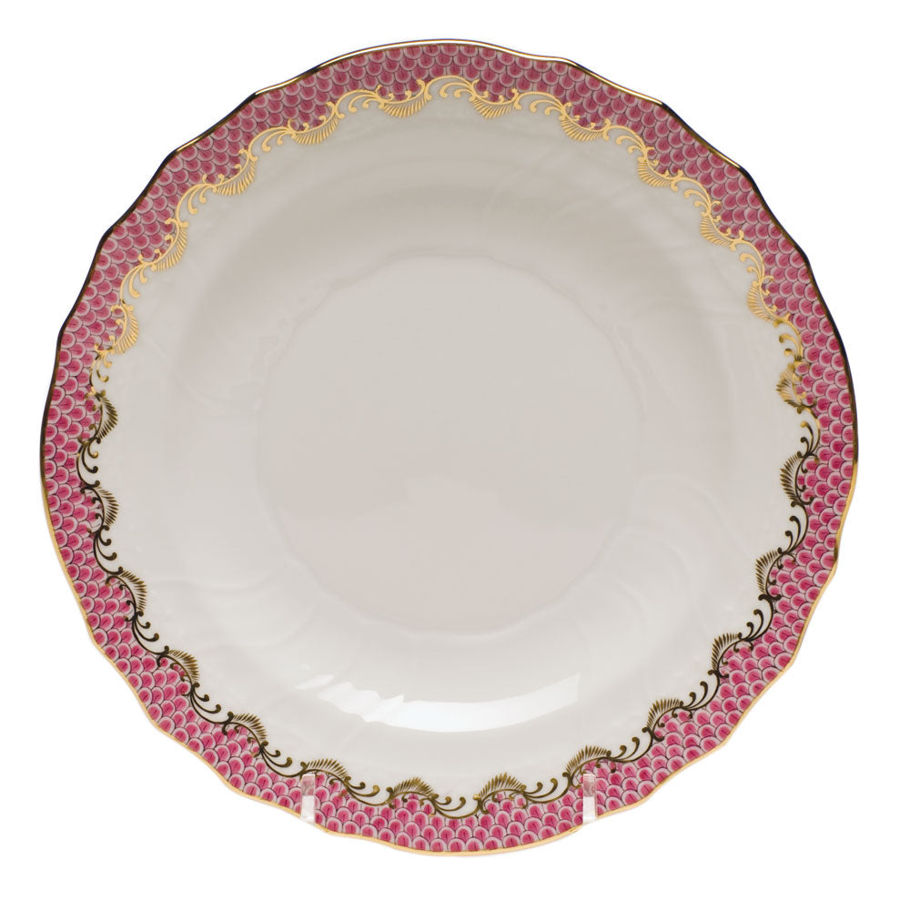 Herend Pink Fish Scale Dinnerware