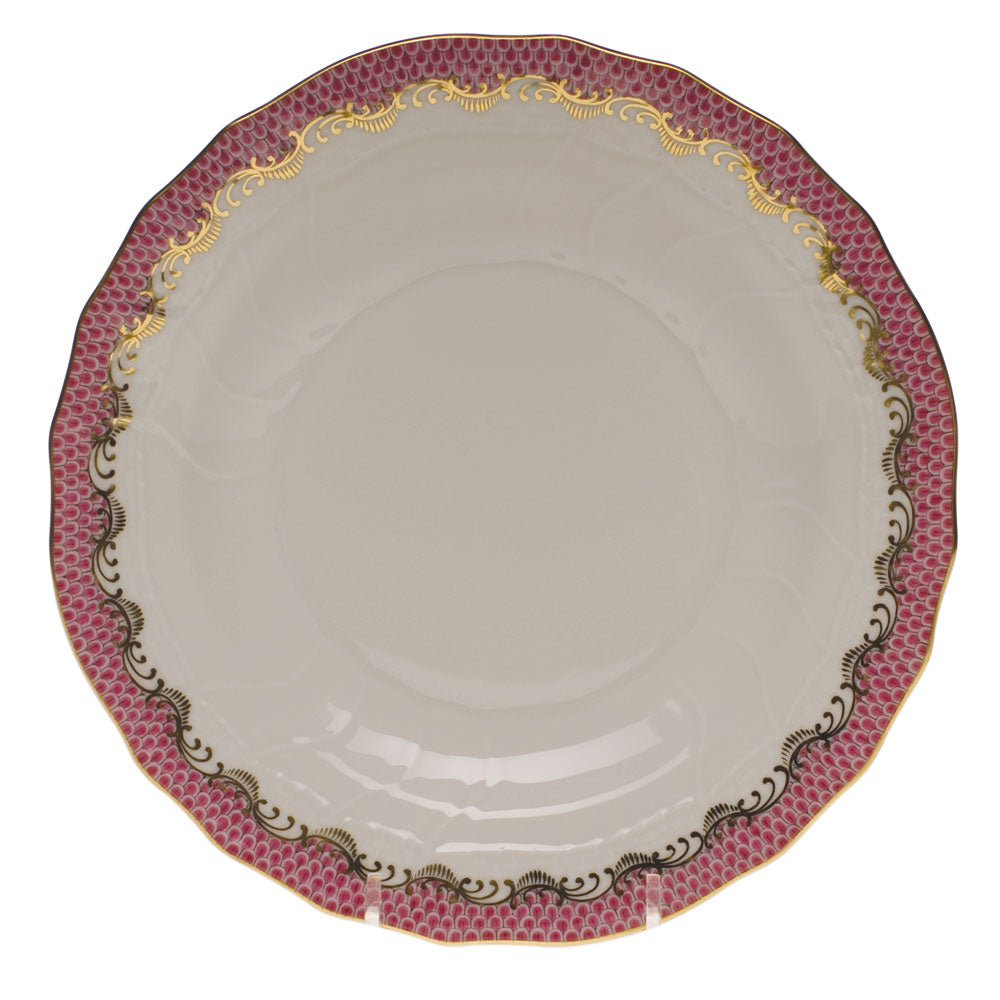 Herend Pink Fish Scale Dinnerware