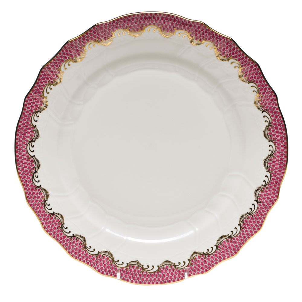 Herend Pink Fish Scale Dinnerware