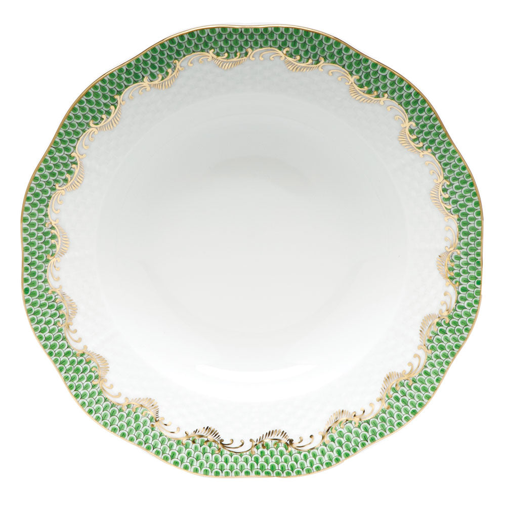 Herend Jade Fish Scale Dinnerware