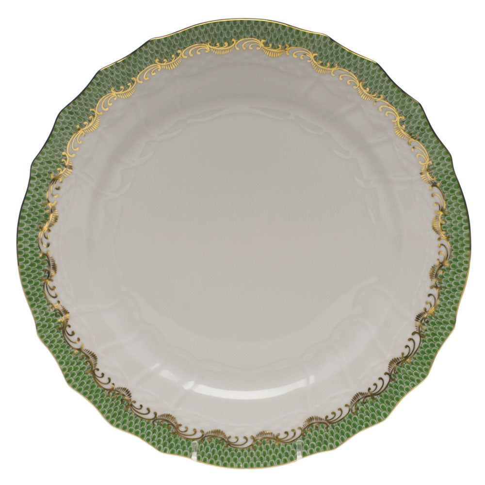 Herend Jade Fish Scale Dinnerware