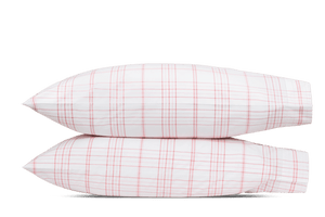 Matouk August Plaid Pillowcase-Pair