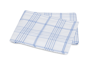 Matouk August Plaid Flat Sheet