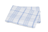 Matouk August Plaid Flat Sheet