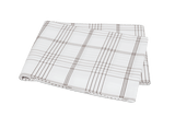 Matouk August Plaid Flat Sheet