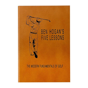 Ben Hogan's Five Lessons- Bonded Tan Leather