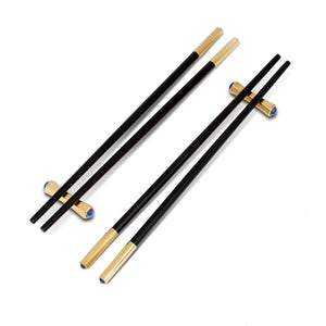 Zen Chopsticks S/2 + Chopstick Rests