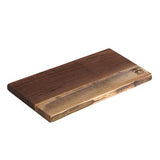 Medium Single Live Edge Wood Cutting Board, Walnut