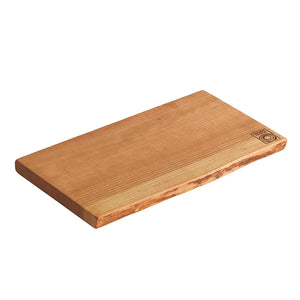 Large Single Live Edge Wood Cutting Board, Cherry