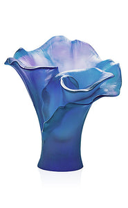 Arum Blue Nuit Small Vase