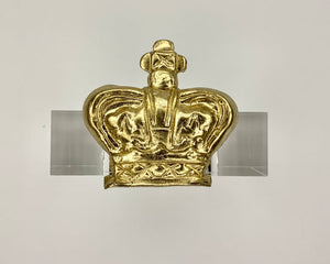 Napkin Rings QUEEN CROWN Clear
