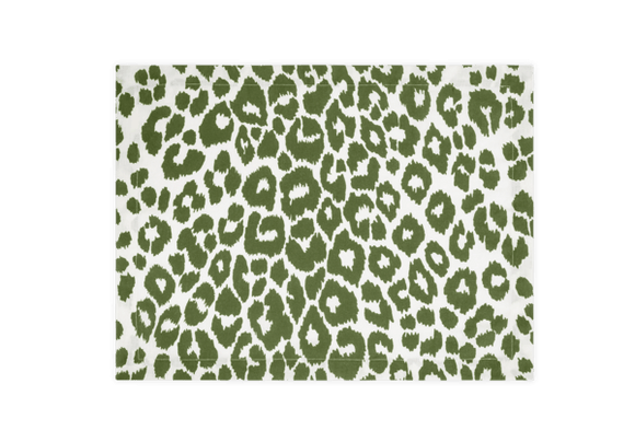 Matouk Iconic Leopard Placemats