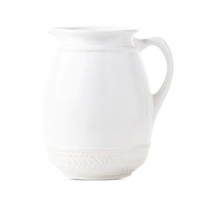 Juliska Le Panier Pitcher/Vase - Whitewash