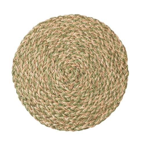 Juliska Placement, Woven Straw, Sage