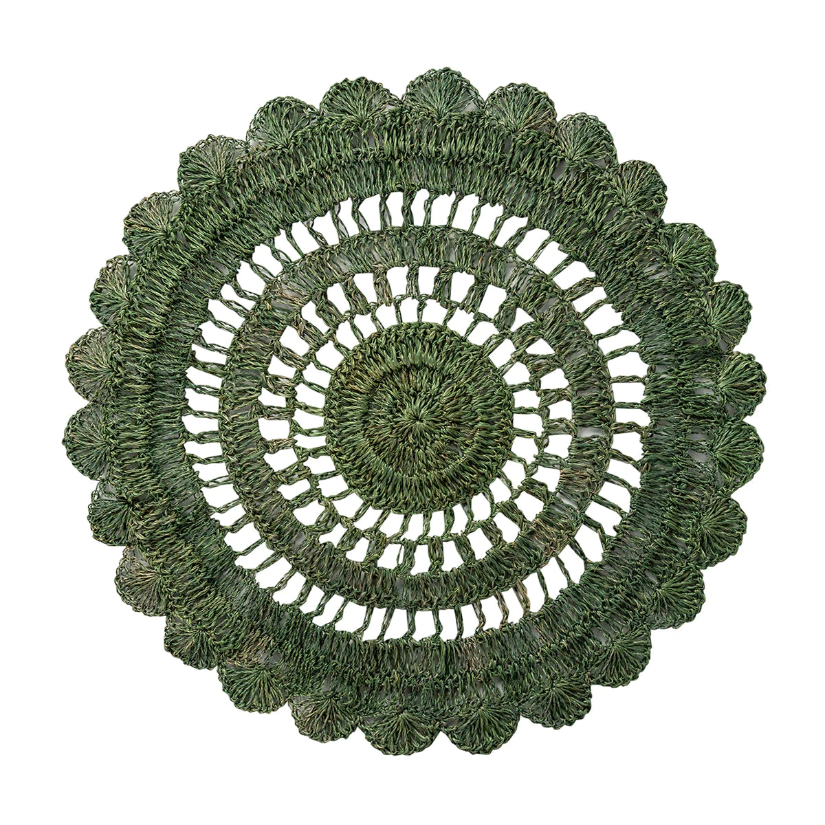 Juliska Macrame Green Placemat