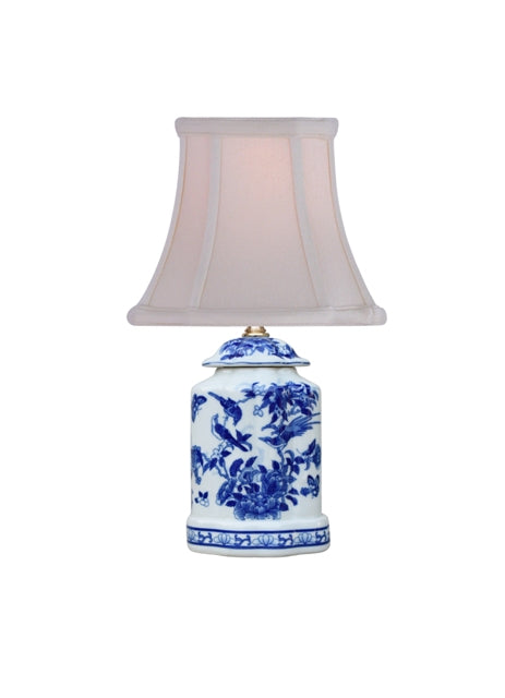 B/W Scallop Teajar Lamp