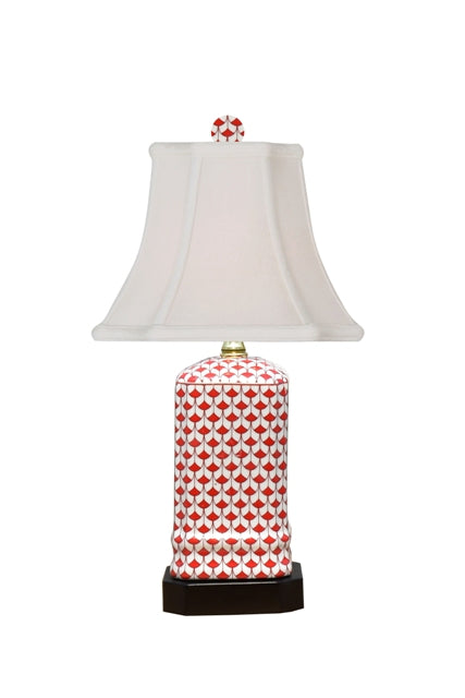 Red Fish Scale Lamp