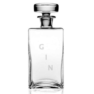 Lillian Square Decanter- Gin
