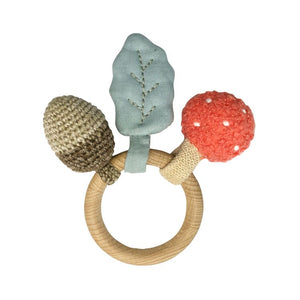 In The Woods Activity Ring Rattle