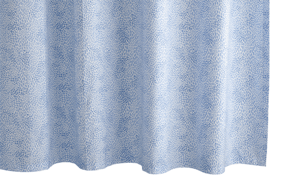 Matouk Nikita Shower Curtain Azure